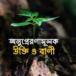অনুপ্রেরণামূলক উক্তি ও বাণী