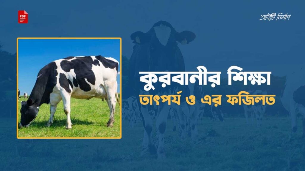 কুরবানীর শিক্ষা pdf Download